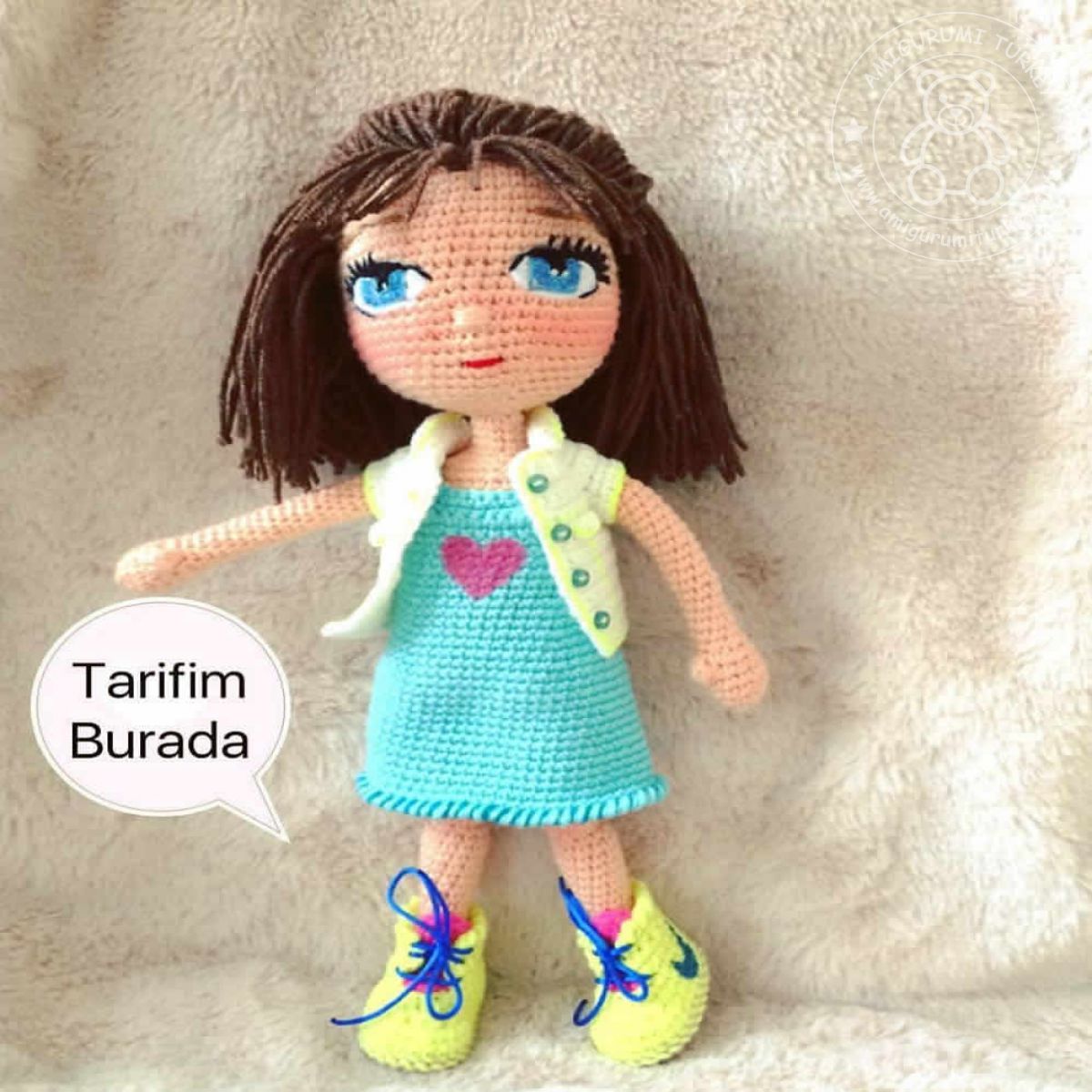 Amigurumi TürkiyeBanu Bebek Tarifi